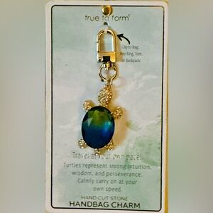 True to Form Turtle Handbag Charm